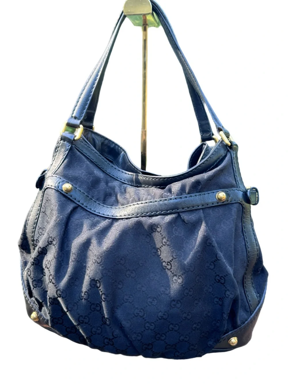 Gucci Jockey tote, 2000s–early 2010s era (post–Tom Ford) incl original dust bag